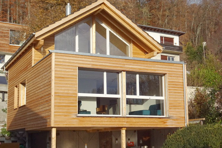 Mehrfamilienhaus Anbau aus Holz